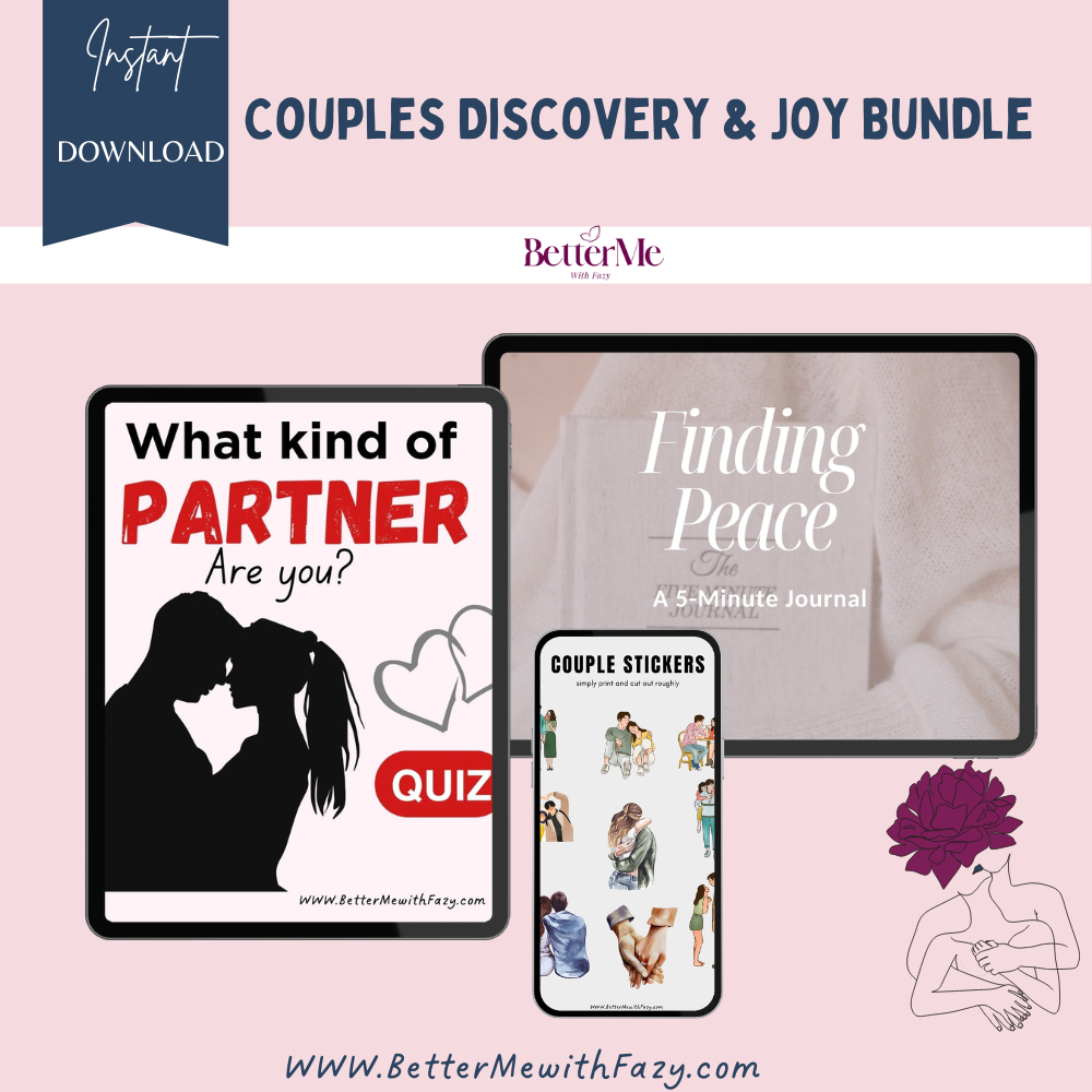 Couples Discovery & Joy Bundle: Add Fun, Creativity and Reflection to Your Relationship Journey! 💑