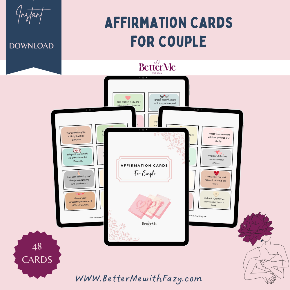 Affirmation Cards for Couples: Strengthen Your Love with Positive Words! 💕