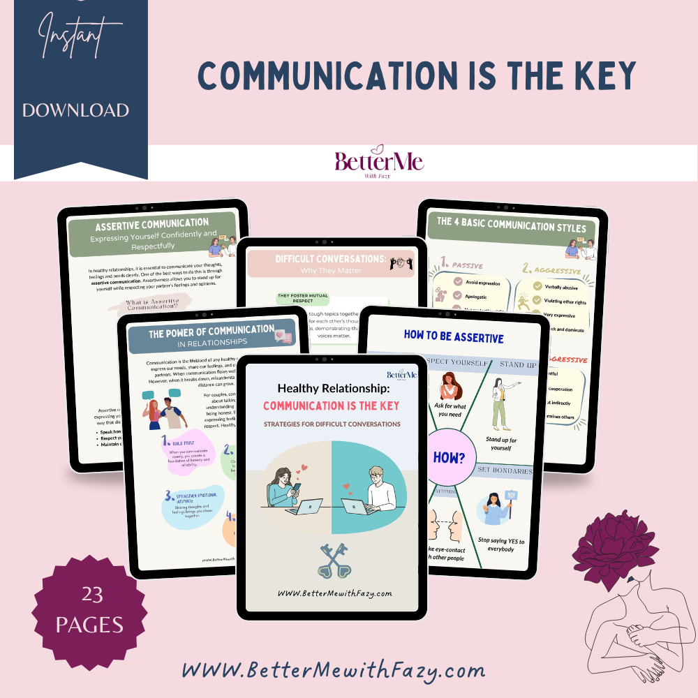Communication is the Key: Master the Art of Healthy Communication & Strengthen Your Relationships! 💖