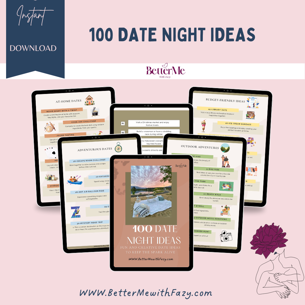 100 Date Night Ideas: Keep the Spark Alive in Your Relationship! ❤️