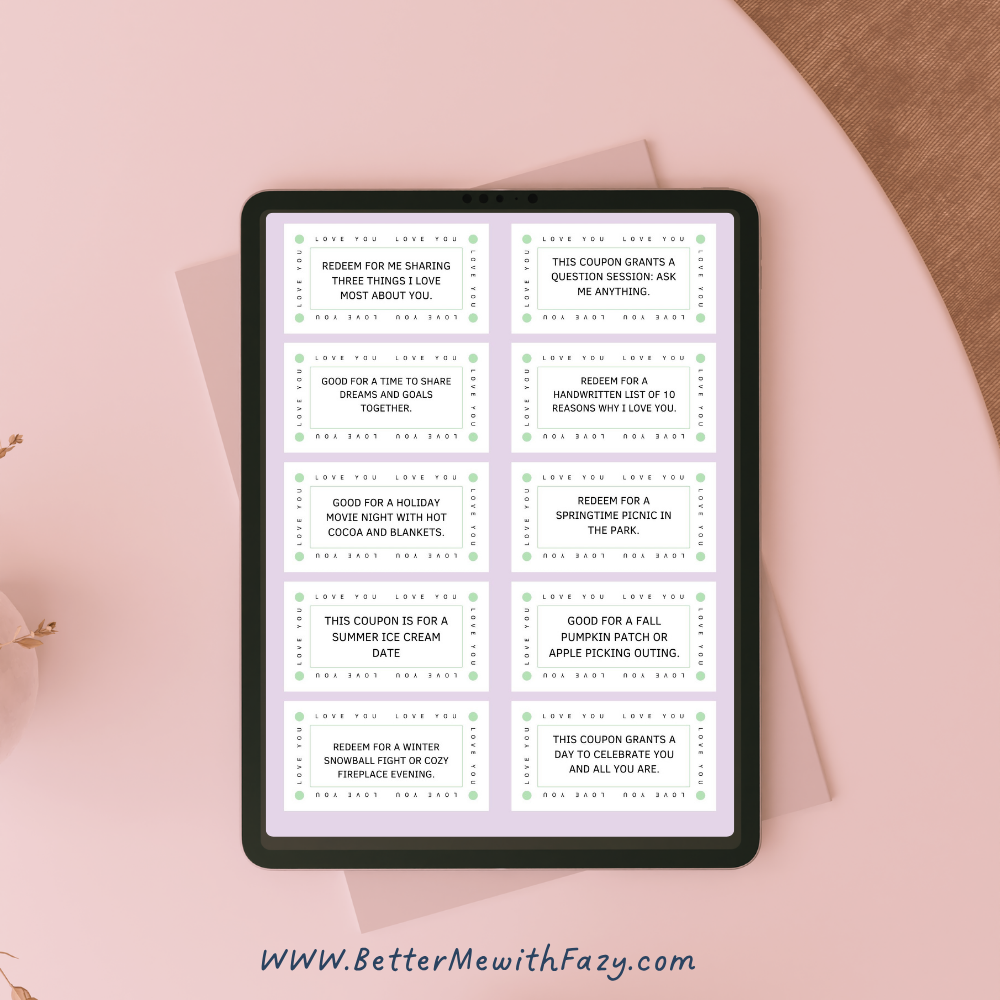 Love Coupons: Fun & Romantic Vouchers To Spice Up Your Relationship 💑