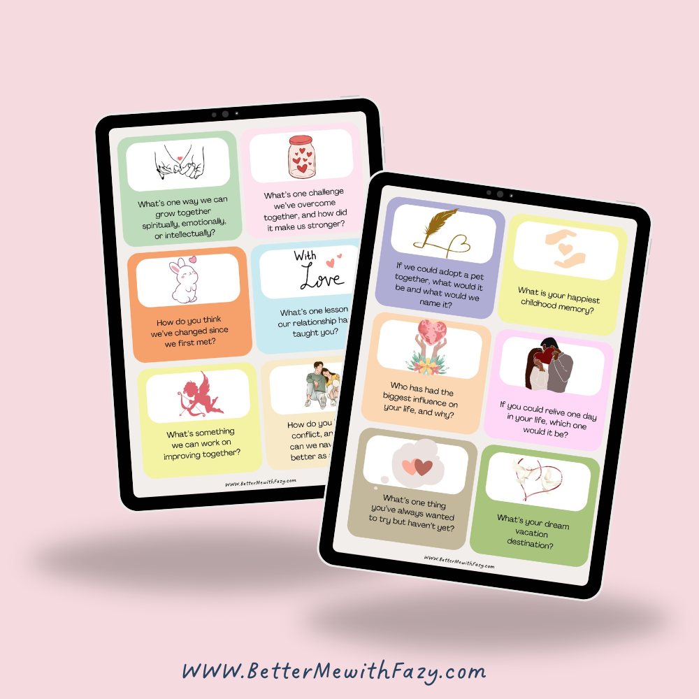 Couple Cards: 48 Questions to Strengthen Your Bond! 💑
