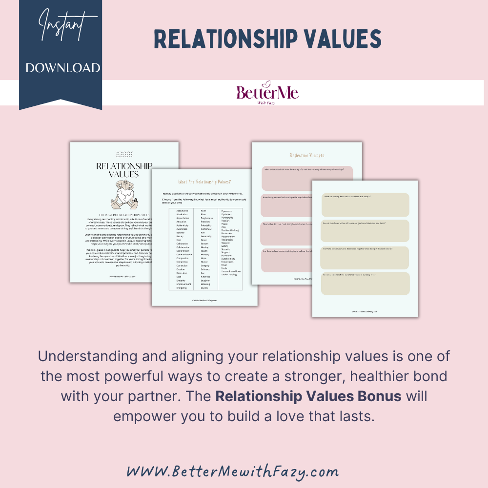 Relationship Mastery Bundle: Your Ultimate Guide to a healthy Relationship! ❤️