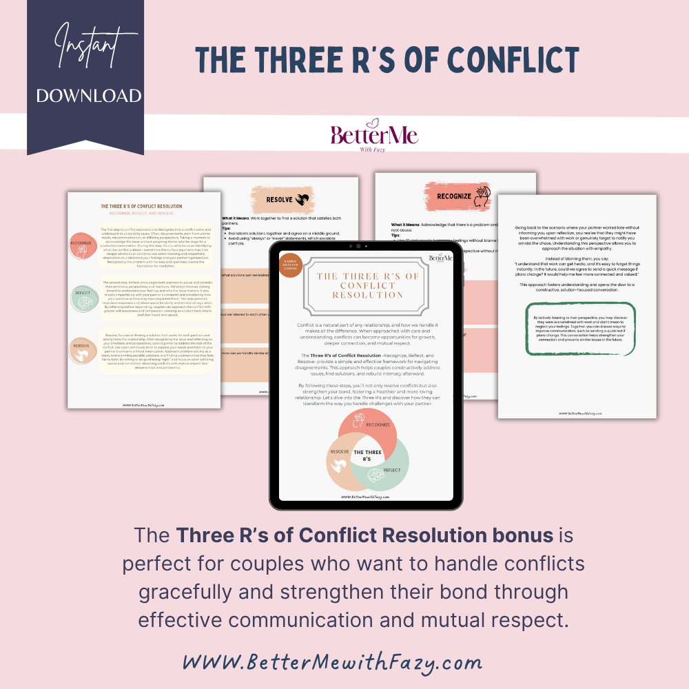 Attachment & Conflict Resolution Bundle: Build Stronger, Healthier Relationships! 💖