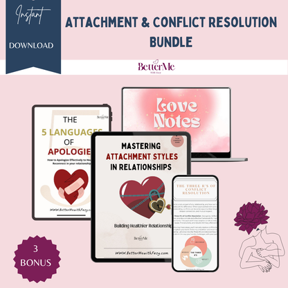 Attachment & Conflict Resolution Bundle: Build Stronger, Healthier Relationships! 💖