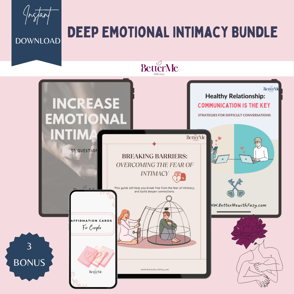 Deep Emotional Intimacy Bundle: Unlock a Deeper Connection! 💖