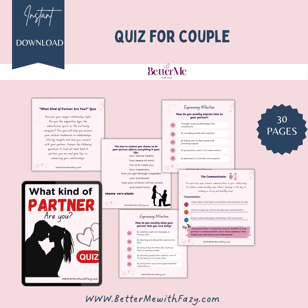 Couples Discovery & Joy Bundle: Add Fun, Creativity and Reflection to Your Relationship Journey! 💑