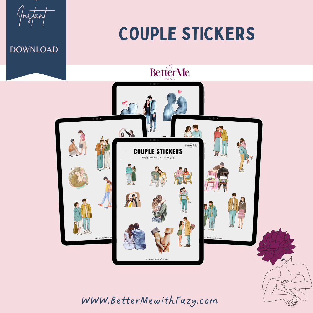 Couple Stickers:  Romantic Stickers To Express Your Love 💖